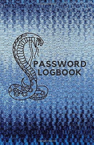 Password Logbook Internet Password Organizer/Alphabetical/ Logbook for Passwords, Usernames, Emails and Websites