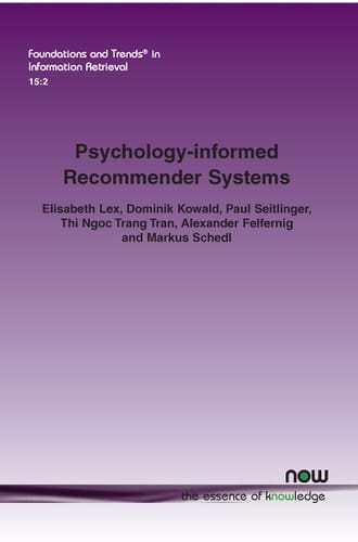 Psychology-Informed Recommender Systems