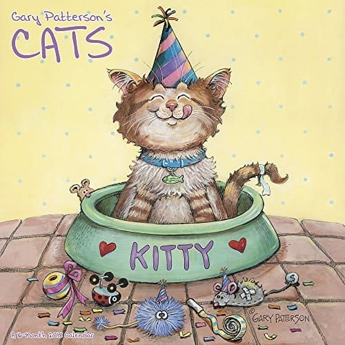 2018 Gary Patterson’s Cats Wall Calendar (Mead)