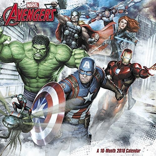2018 Marvel's Avengers Assemble Wall Calendar (mead)
