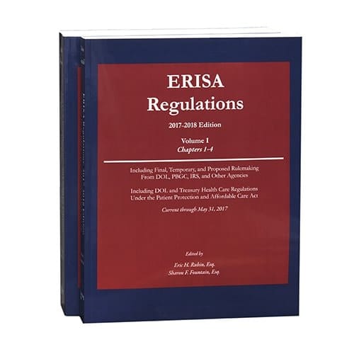 ERISA Regulations, 2017-2018