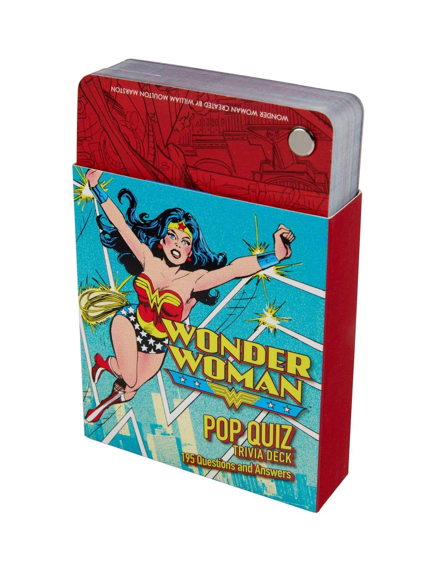 DC Comics: Wonder Woman Pop Quiz Trivia Deck
