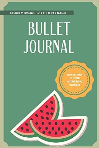 Bullet Journal Watermelon Bullet Journal for Students Men Women Business
