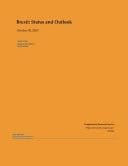 Brexit Status and Outlook