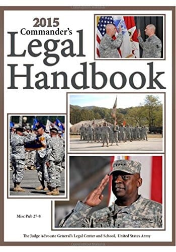 Commander's Legal Handbook 2015