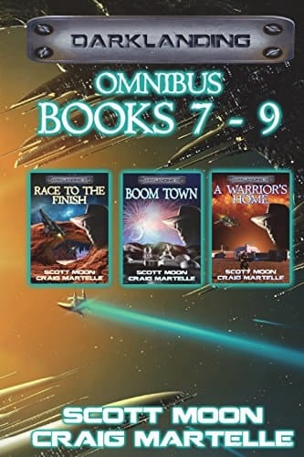 Darklanding Omnibus Books 7-9 Race to the Finish, Boom Town, a Warrior's Home