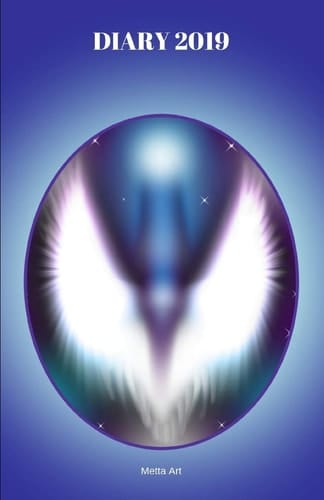 Diary 2019 Archangel Gabriel - Messenger of God Weekly Planner Per Page