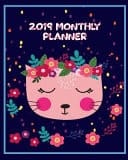 2019 Monthly Planner A Year | 12 Month | January 2019 to December 2019