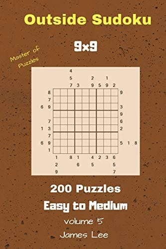 Outside Sudoku Puzzles - 200 Easy to Medium 9x9 Vol. 5
