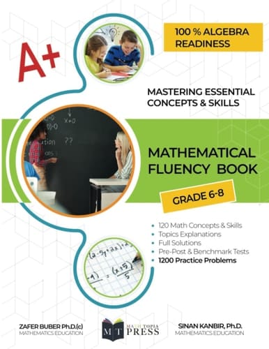 Math Fluency Grade 7-9 Mastering Essential Concepts and Skills:Grades 7-9