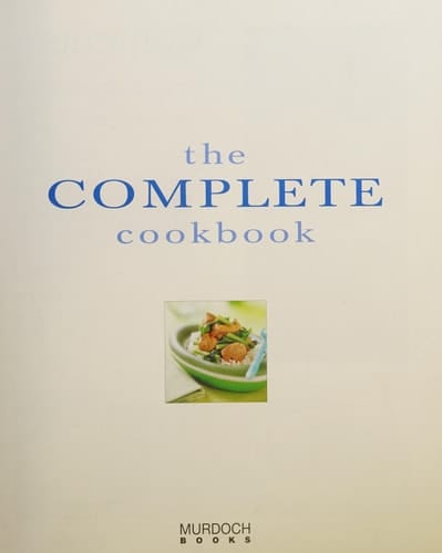 Complete Cookbook