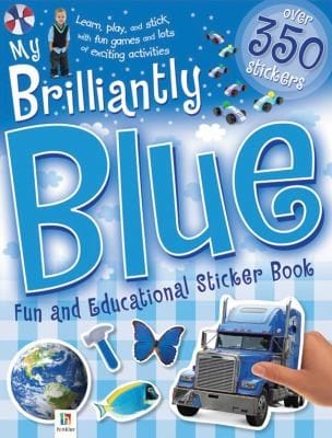 My Brilliantly Blue Sticker Book