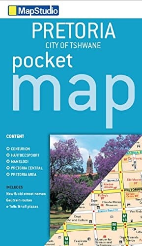 Pocket map Pretoria