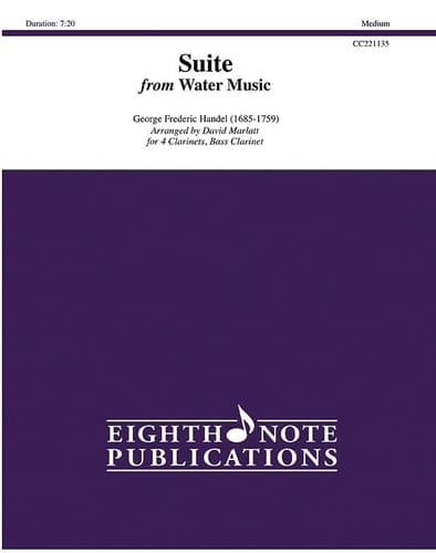 Suite from Water Music Score & Parts