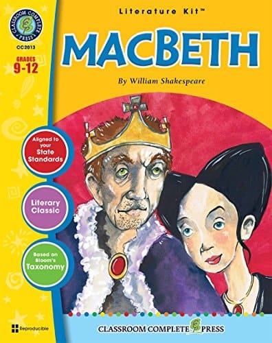 A Literature Kit for Macbeth by William Shakespeare