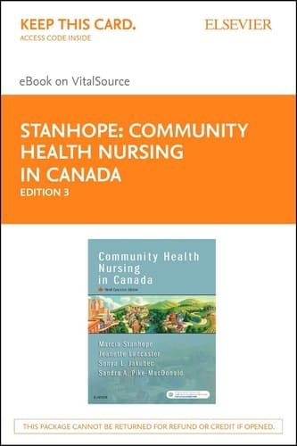 Community Health Nursing in Canada - Elsevier eBook on VST (Retail Access Card), 3e
