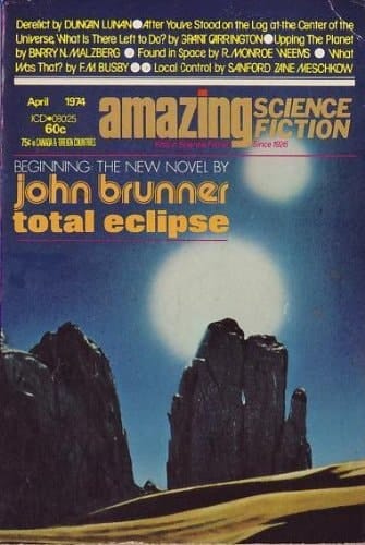 Amazing Science Fiction Magazine, April 1974 (Vol. 47, No. 6)