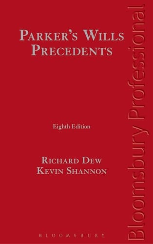 Parker's Wills Precedents