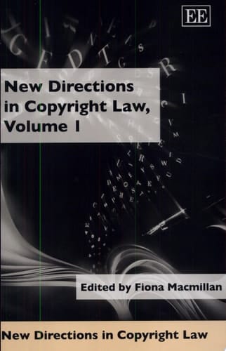New Directions in Copyright Law