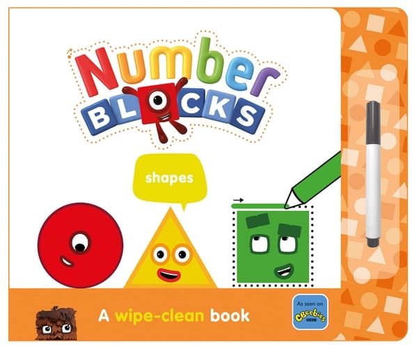 Numberblocks Shapes A Wipe-Clean Book