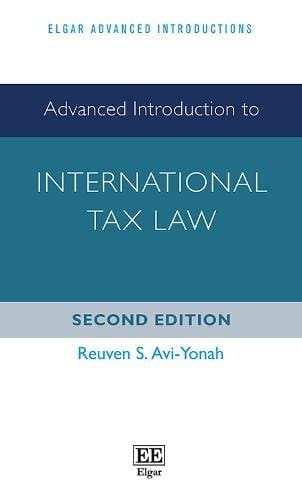 Advanced Introduction to International Tax Law
