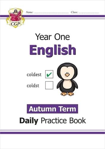 Year One English Autumn Term Daily Practice Book