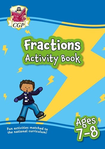 Fractions Activity Book For Ages 7-8