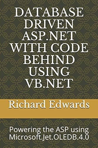 Database Driven ASP. NET with Code Behind Using VB. NET Powering the ASP Using Microsoft. Jet. Oledb. 4. 0