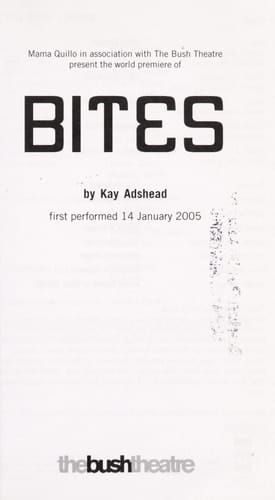 Bites (Oberon Modern Plays)