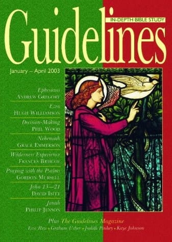 Guidelines January - April 2003 In-depth Bible Study