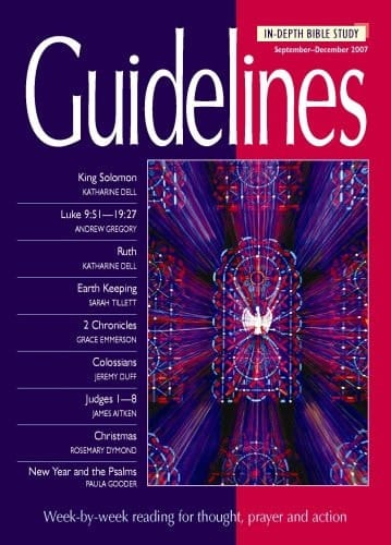 Guidelines September - December 2007 In-Depth Bible Study