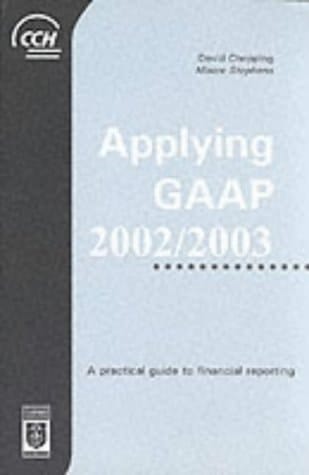 Applying GAAP: 2002/2003