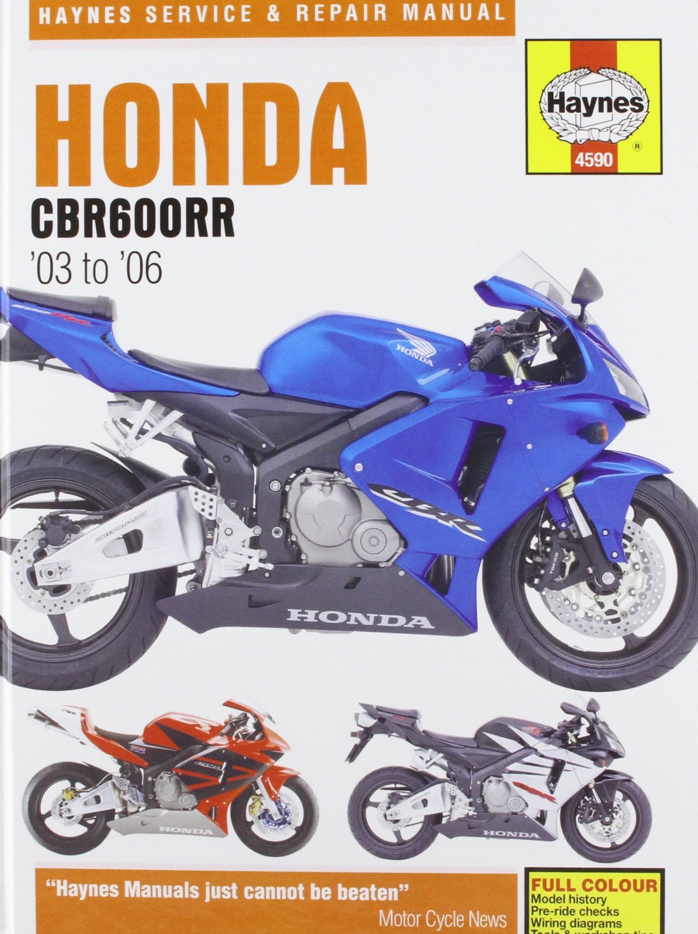 Honda CBR600RR Service and Repair Manual