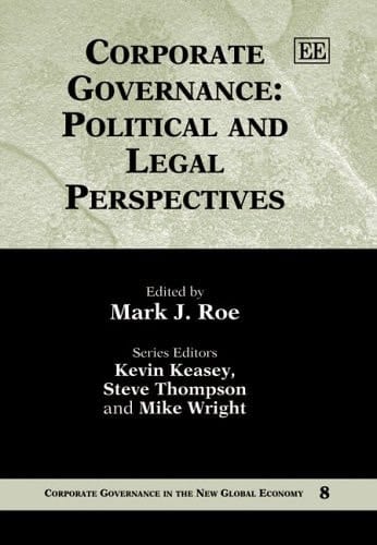 Corporate Governance Political and Legal Perspectives