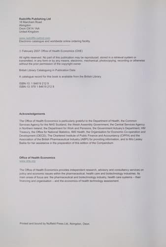 Compendium of Health Statistics