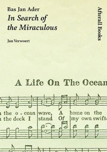 Bas Jan Ader: In Search of the Miraculous (Afterall: One Work)