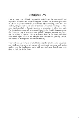 Contract Law