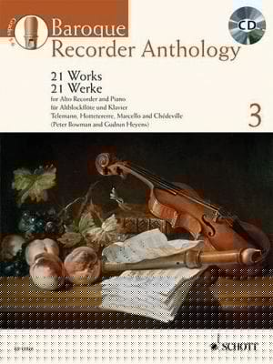 Baroque Recorder Anthology  Volume 3