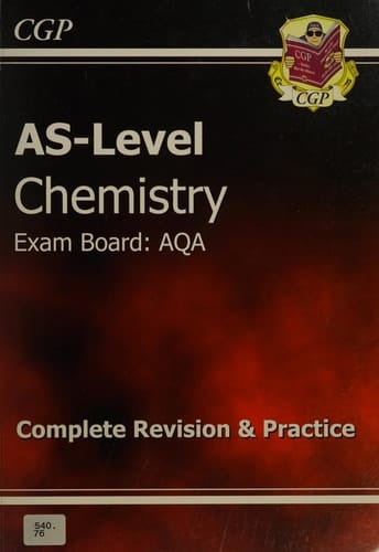 As Chemistry Aqa Revision Guide