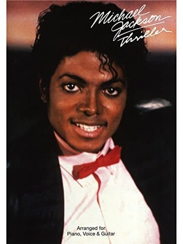 Thriller arranged for piano, voice & guitar