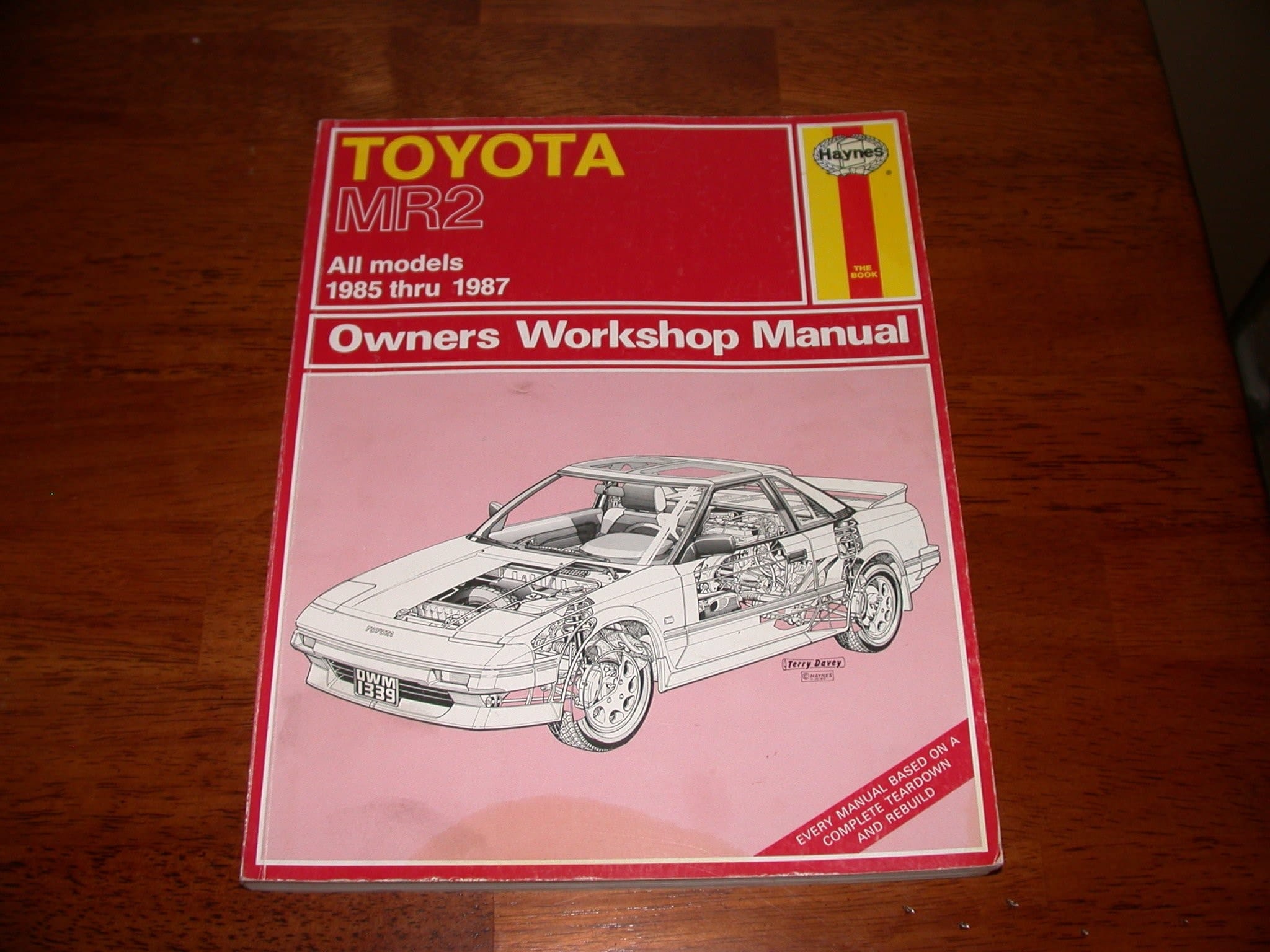 Toyota MR2 Owners Workshop Manual