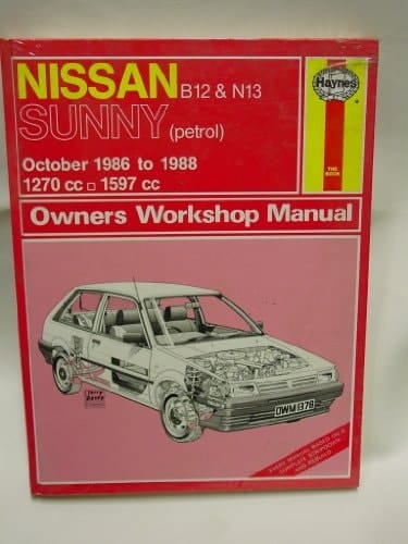 Nissan Sunny (Oct '86 to '88) Owners Workshop Manual