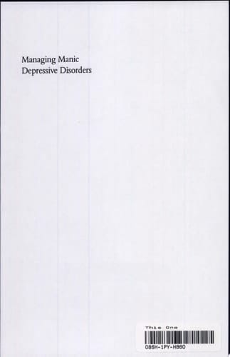 Managing Manic Depressive Disorders