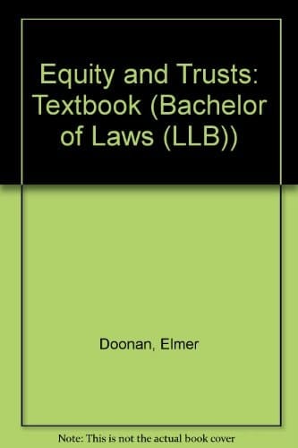 Equity and Trusts Textbook