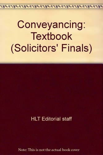 Conveyancing Textbook
