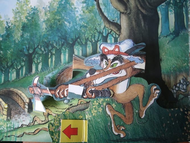 Mrs. Wolf A 3-dimensional Picture Book