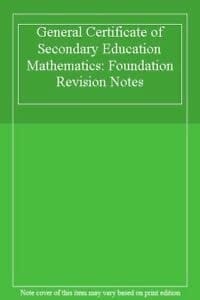 General Certificate of Secondary Education Mathematics