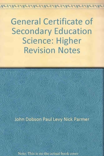 General Certificate of Secondary Education Science