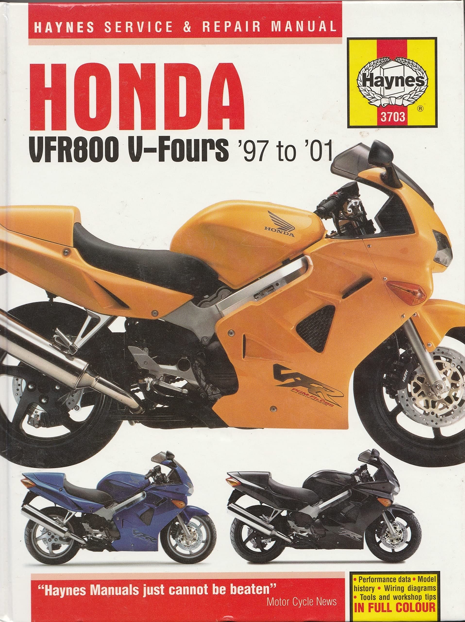 Honda VFR800 V-Fours 1997-2001