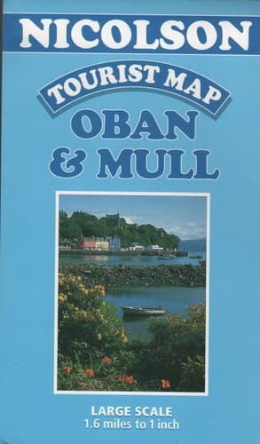 Oban and Mull Tourist Map.